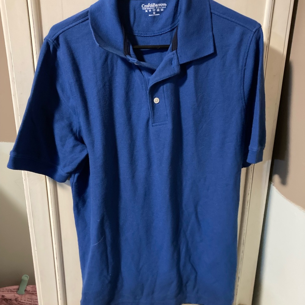 croft & barrow Classic Navy Polo Shirt